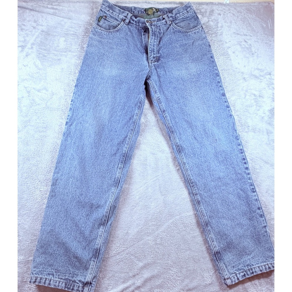 Cabela's Lined Denim Jeans Mens 33x32 Medium Wash Straight Leg Workwear